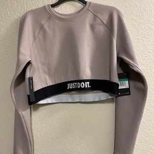 Nike Long Sleeve Crop Top